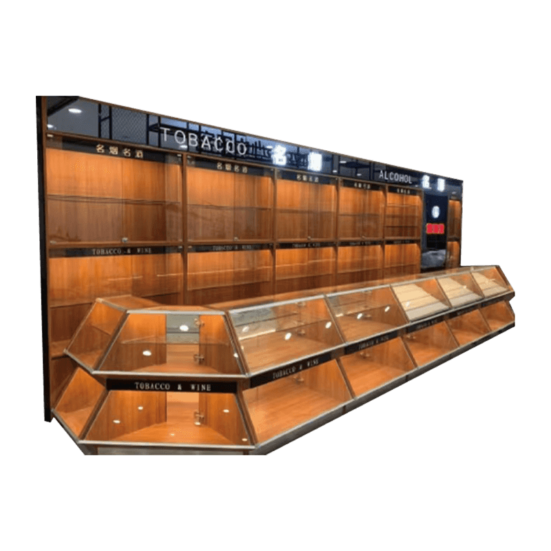 Elegáns Panorama Dohány- és Borszekrény